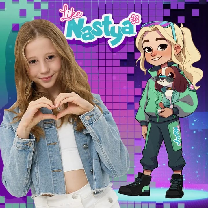 Viral Nation Announces Two New Original ‘Like Nastya’ Series in Partnership with Wind Sun Sky Entertainment